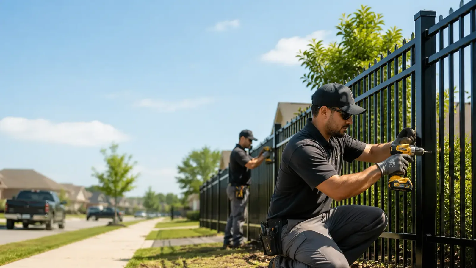 Metal Fence Installation in Emerson, GA
